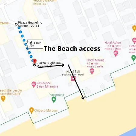 Movida Loft A Piazza Marconi Lido - A 1 Minuto!!! بيت للعطل ليدو دي يسولو